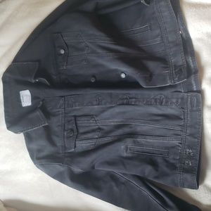 Old Navy XL Black Jean Jacket